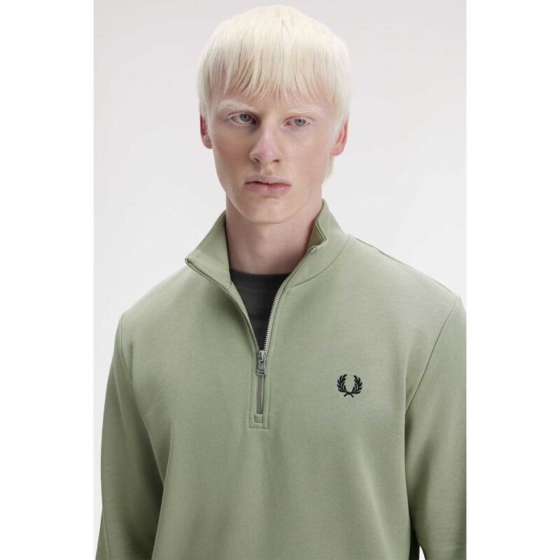 Fred Perry Half Zip Sweatshirt image number 1
